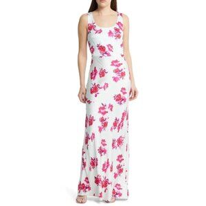Favorite Daughter The Sunroof Floral Maxi Dress in Peony Size 8